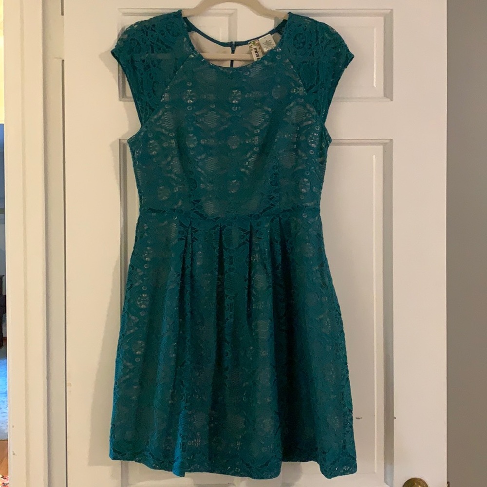 Lace Emerald Lace Dress